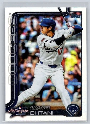 Shohei Ohtani - 2025 Topps Update #ASG-1 - Los Angeles Dodgers Baseball Card