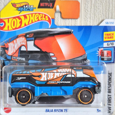 Hot Wheels Let's Race - Baja Bison T5 - Netflix - HW First Response 2024 - HTB61
