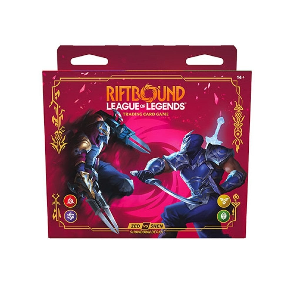 Riftbound Trading Card Game : Vendetta Showdown Deck : Zed vs Shen