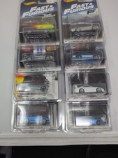 Hot Wheels Walmart Exclusive 2016 Fast Furious Complete 8 Car Set In Protector