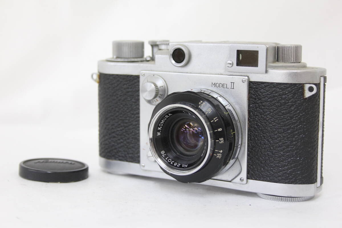 Minolta-35 MODEL Ⅱ ＆ KOMURA 35mm F3.5
