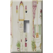 Pedestal Fregadero Baño Luz Decorativa Interruptor Placa Cubierta Salida Placa Pared