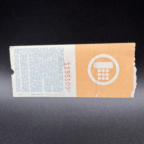 LEGION OF MARY KONZERT TICKET STUB, 5. APR 1975, CAPITAL THEATRE - Bild 2 von 2