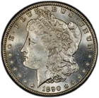 1890-CC $1 Tailbar Morgan Dollar PCGS MS63