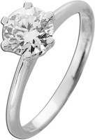 Verlobungsring WeißGold 585 14K Lab Grown Brillant 1.0Ct
