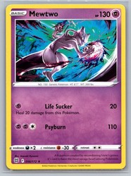 Mewtwo 056/172 Brilliant Stars Regular Rare