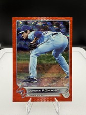 2022 Topps 2022 Topps Jordan Romano #391 Orange Foilboard SN
