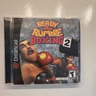 New ListingMidway Ready 2 Rumble Boxing Round 2 Sega Dreamcast 2000 Sports Manual Included