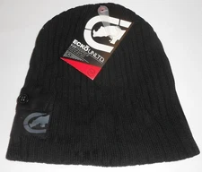 Ecko UNLTD RHINO Rawthentic Beanie Knit Skully Hat Vintage NOS Licensed S67