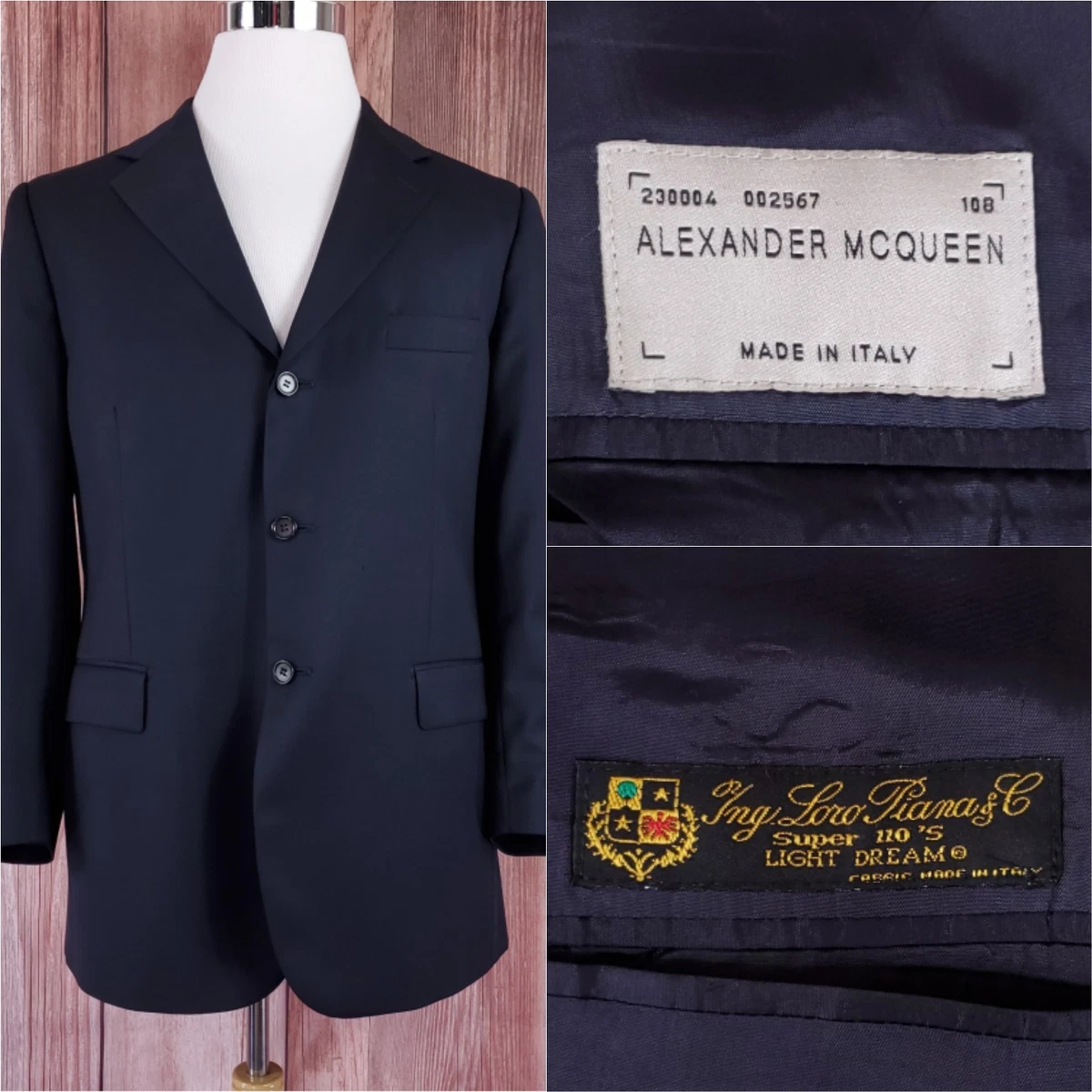 Alexander McQueen Three-Button Suits & Blazers for Men for sale | eBay