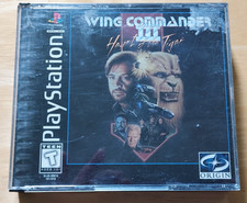 WING COMMANDER III - Playstation - PS1 - COMPLETE - RARE - Untested