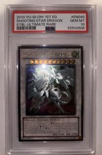 Yu-Gi-Oh! Shooting Star Dragon STBL-EN040 Ultimate Rare PSA 10 Gem Mint 1st Ed