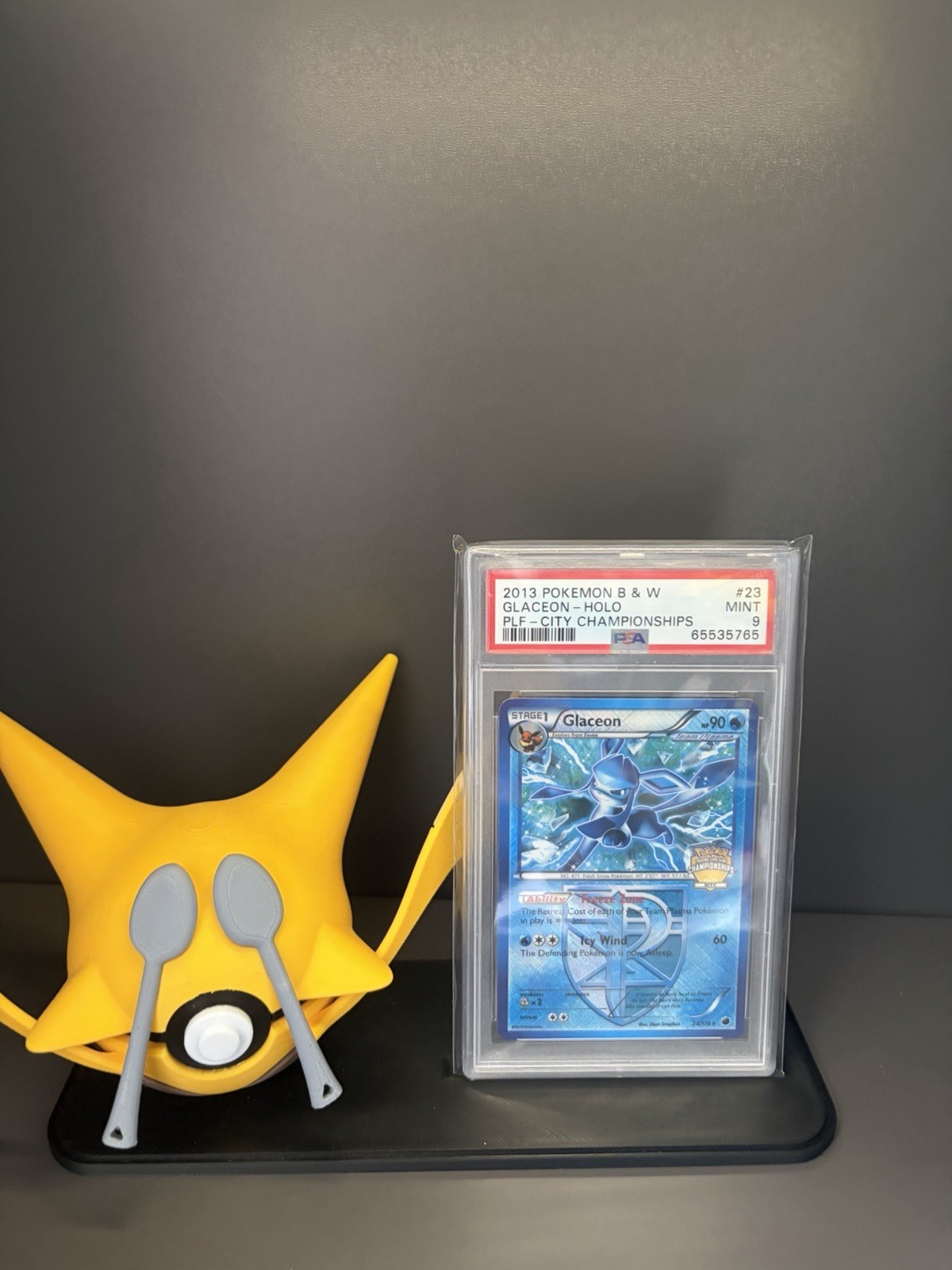 Glaceon Holo 23/116 Stamped City Championships 2013 PSA 9 Pokemon Card