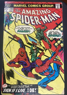 Amazing Spider-Man #149 Mark Jewelers Key  1st App Ben Reilly Clone 1975