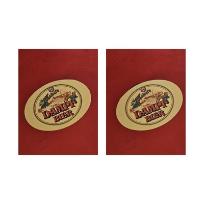 Maisel Bayreuth leaves brewery beer mat Beermat