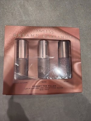 Lawless Dreamy Darlings Mini Lip Plumper Gloss Set Rosy Outlook/Nudie/Velvet