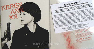 KEREN ANN CD 101 UK PROMO UNPLAYED w/ Promo Info STICKR