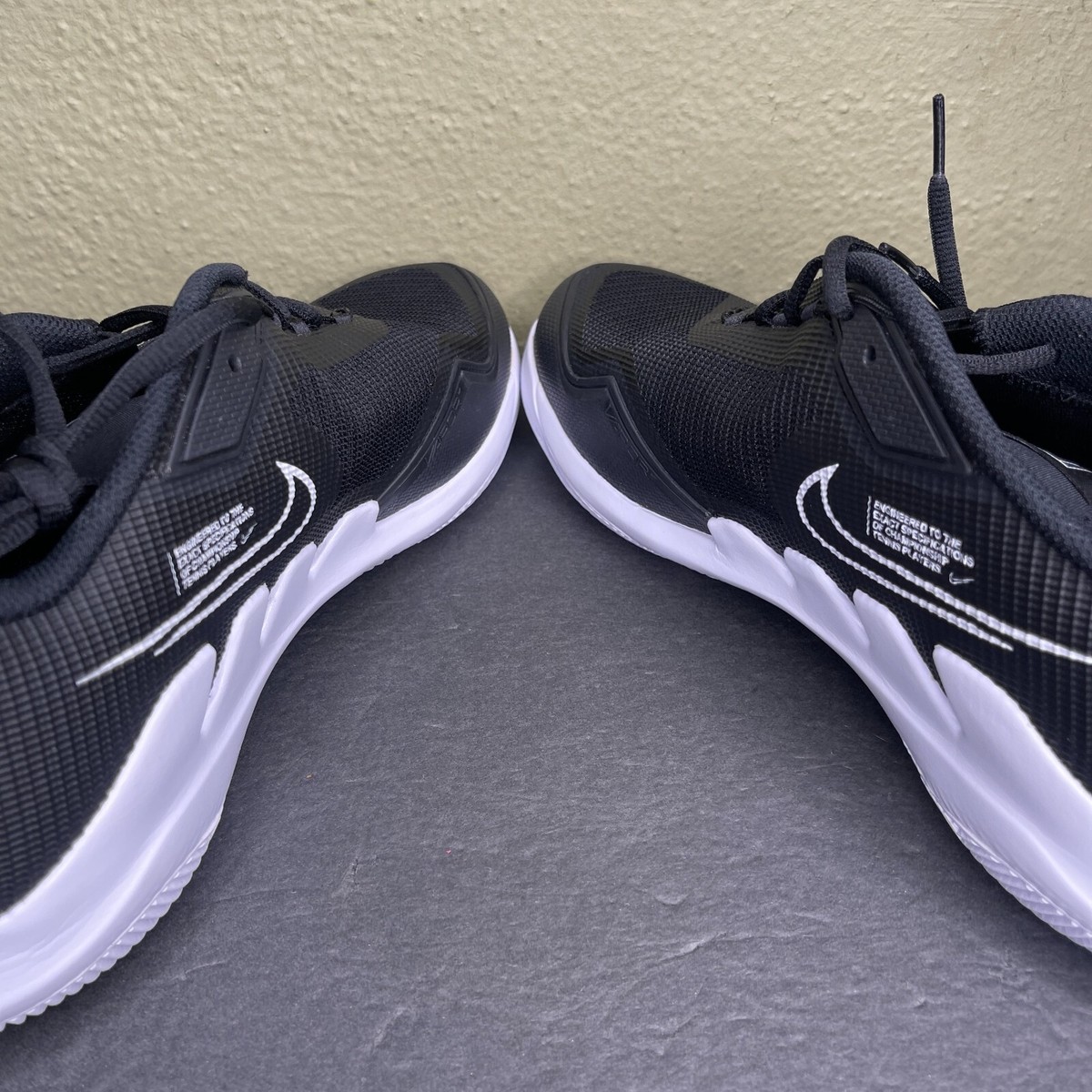 New Nike Air Zoom Vapor Pro HC Men Size 6 Black White Tennis Shoes CZ0220-024 Nike Court Air Zoom Vapor Pro Athletic Shoes Men main image 3