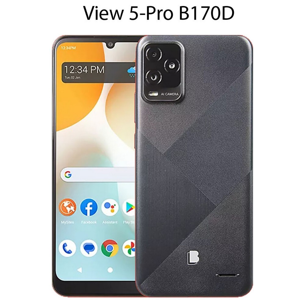 Shockproof 360 Full-Body Phone Case for Blu View 5 Pro B170D