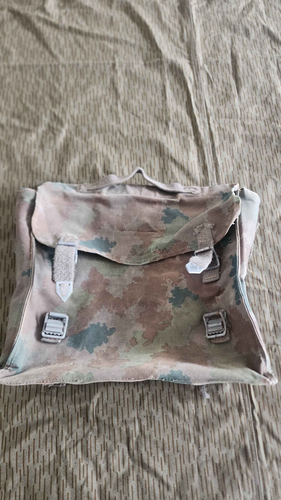 Mochila NVA de Alemania Oriental Blumentarn Camuflaje Paquete de Campo Mochila RDA