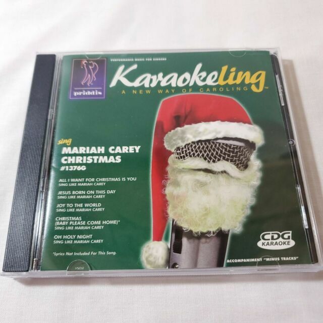 Sing Mariah Carey Christmas By Karaoke Cd Oct 00 Priddis For Sale Online Ebay