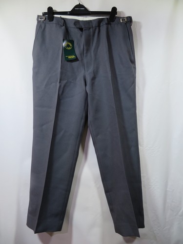 Emporium Herren Hose Gr. 38 kurz grau verstellbarer Bund neu mit Etikett
