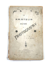 RARE 1888 Blair Camera Company Boston MA Photography Guide book WOW
