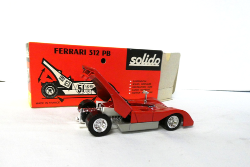 SOLIDO AUTO FERRARI 312 PB REF. 194 1:43 CON SCATOLA mai usata come nuova - Foto 6 di 10