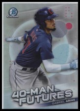 2021 Bowman Chrome #FMF-28 Gabriel Arias 40-Man Futures
