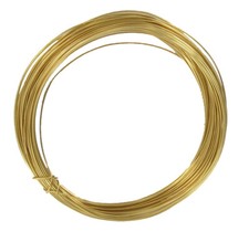 Fil en m tal Bijoux  crocheter  0,4 mm x 10 m Dor 