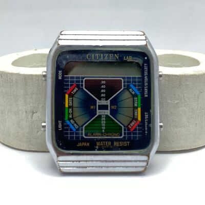 CITIZEN クラシック置時計 Citizen 8944-085728 WA Ana Digi Quartz Vintage Men's Watch For