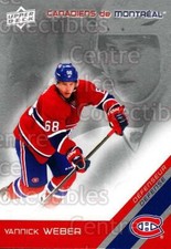 2011-12 McDonalds Montreal Canadiens #23 Yannick Weber