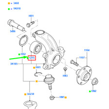 Roulement de roue Ford TRANSIT CONNECT