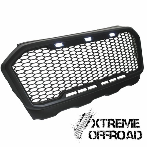 matte-black-f150-style-led-grille-for-ford-ranger-t6-2016-2018-px2-ebay