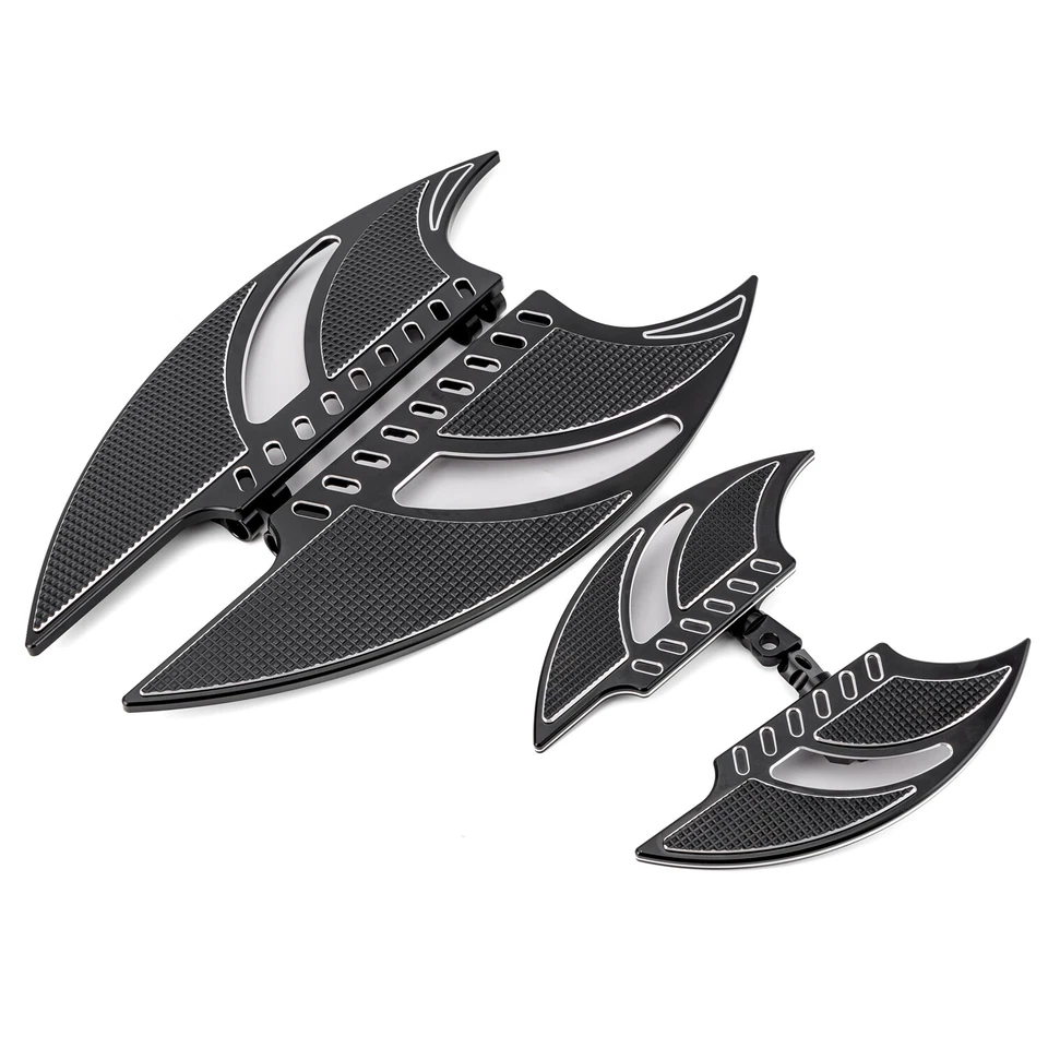 Estriberas delanteras y traseras para Harley Touring Road Glide Street Glide Foto 3 de 4