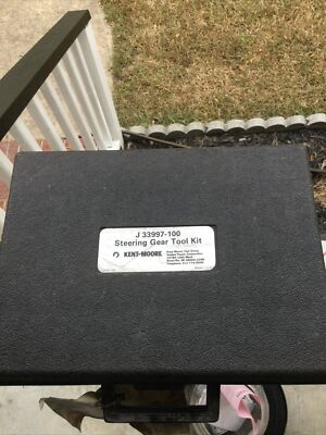 Kent-Moore J-33997-100 -2 -7 -4 -8 -5 -6 Steering Gear Tool Kit USA GM ...