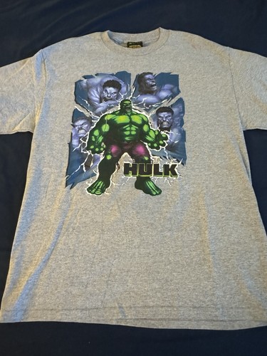 Vintage The Incredible Hulk Bruce Banner Marvel Graphic T Shirt Men's L ...