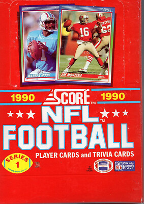 1990 Score Football #457-660 Singles - U PICK - COMPLETE YOUR SET