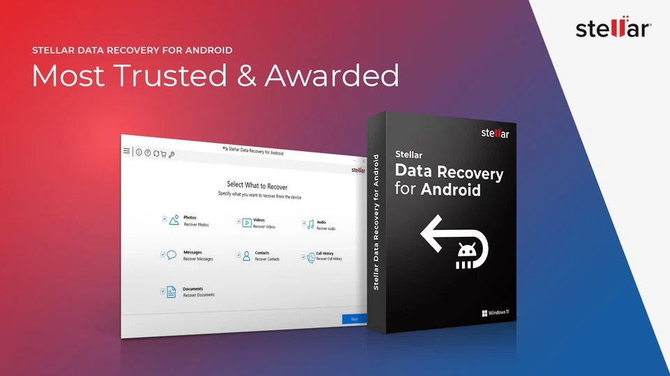 Stellar Data Recovery Android for Windows | 1 PC 1 Year | Email Delivery - Image 2 of 3