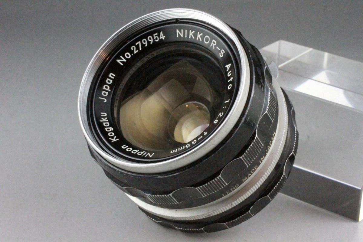 ★美品★ ニコン NIKKOR-S AUTO 35mm F2.8 #16491 Nikon Nikkor-S Auto 35mm f2.8 Non-Ai Wide Angle Lens #387 | eBay