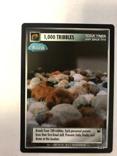Star Trek CCG 1,000 Tribbles - Rescue near-mint rare - TwT 2000