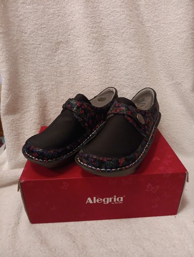 New Box Alegria Dream Fit Dena Shoes Size 40W 489W Sweetums Black 8.5 - Picture 3 of 13