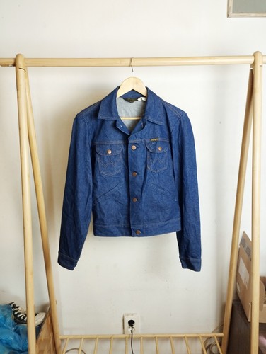 Vintage 60's Wrangler No-Fault Denims jacket Crafted with pride in U.S.A. - Picture 3 of 11