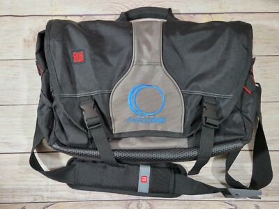 Ful Almost Famous Laptop Messenger Bag ''PhaseOne'' Logo   EUC