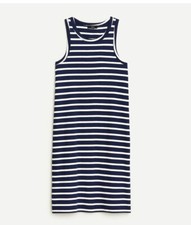 J. Crew Knit Striped Cutaway Mini Dress XL NWT (Orig.$49.50)