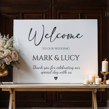 Wedding Sign Board, Welcome Sign Board, Wedding Minimalist A1 A2 A3 A4