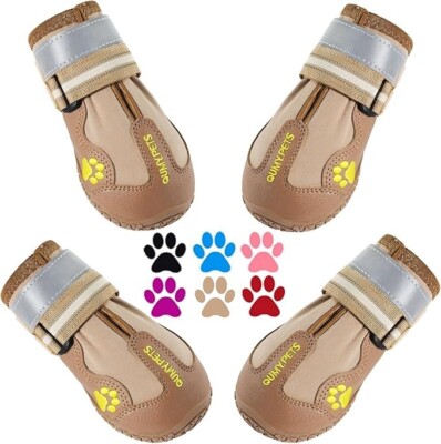 *NEW* QUMY DOG SHOES FOR SMALL / MEDIUM BREEDS ~ PAW PROTECTOR ~ SIZE 1
