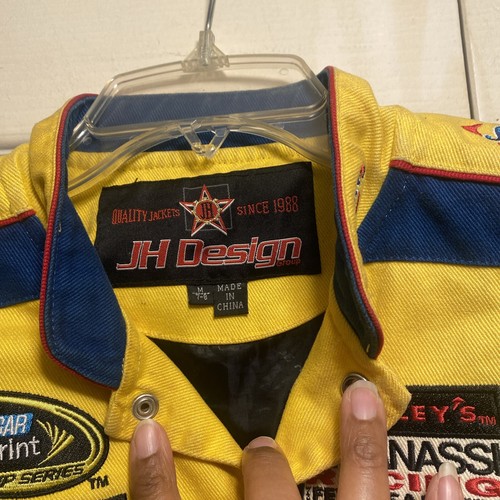 JH Design Wrigley's Juicy Fruit Racing Jacket Size M 7-8 - Picture 5 of 7