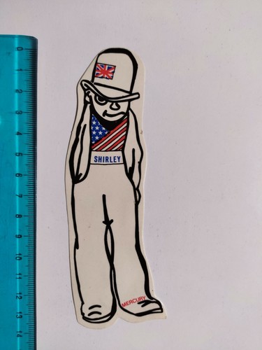 Autocollant Vintage Original Faciba Casuals America - Années 80 - Sticker Décoratif - Neuf