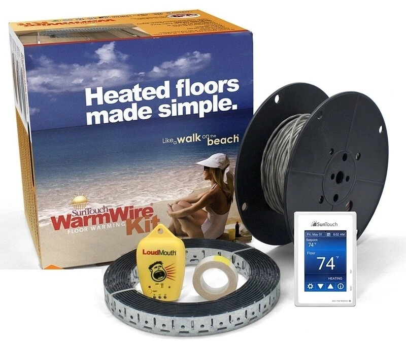 SunTouch Radiant Floor Heating Cable Spool 240 V MADE in the USA